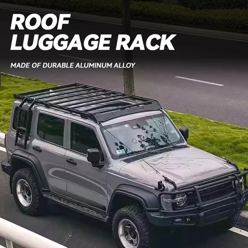 New Design Exterior Accessories Off Road Luggage Rack Aluminum Alloy Roof Rack for Tank 500 Accessories